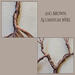 details of branches and tree trunk created with brown aluminum wire